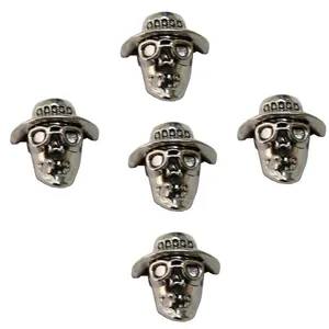 آویز دستبند مدل اسکلت شاد کد AD 617 مجموعه 5 عددی