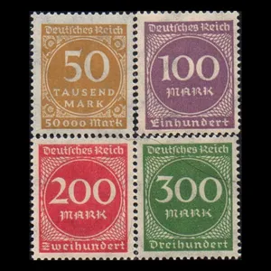 تمبر یادگاری مدل خارجی مجموعه 4 عددی 