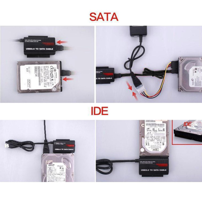 مبدل USB 3.0 به SATA/IDE کی نت مدل K-COU30IDE