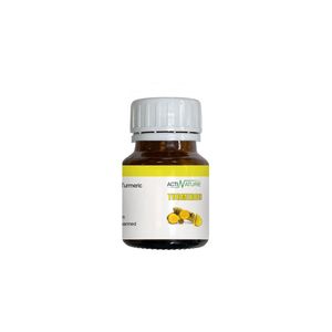 رنگ طبیعی خوراکی زرد محلول در آب اکتینیچر مدل کورکومین - 10 گرم