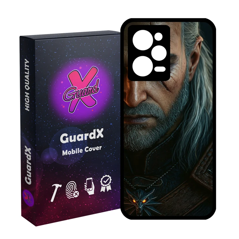 کاور گارد ایکس طرح Witcher مدل 10963 مناسب برای گوشی موبایل شیائومی Redmi Note 12 Pro 5G/Poco X5 Pro 5G/Note 12 Pro Speed