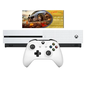 مجموعه کنسول بازی مایکروسافت مدل Xbox One S ظرفیت 1 ترابایت به همراه ۲۰ عدد بازی