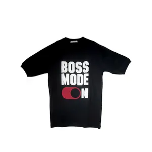 تی شرت لانگ آستین کوتاه مردانه مدل Boss mode on