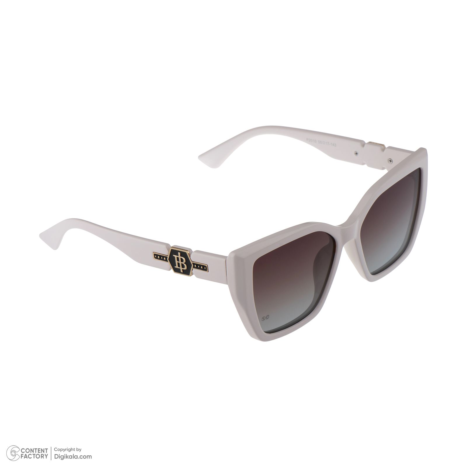 عینک آفتابی زنانه سانکروزر مدل P2010 white -  - 3