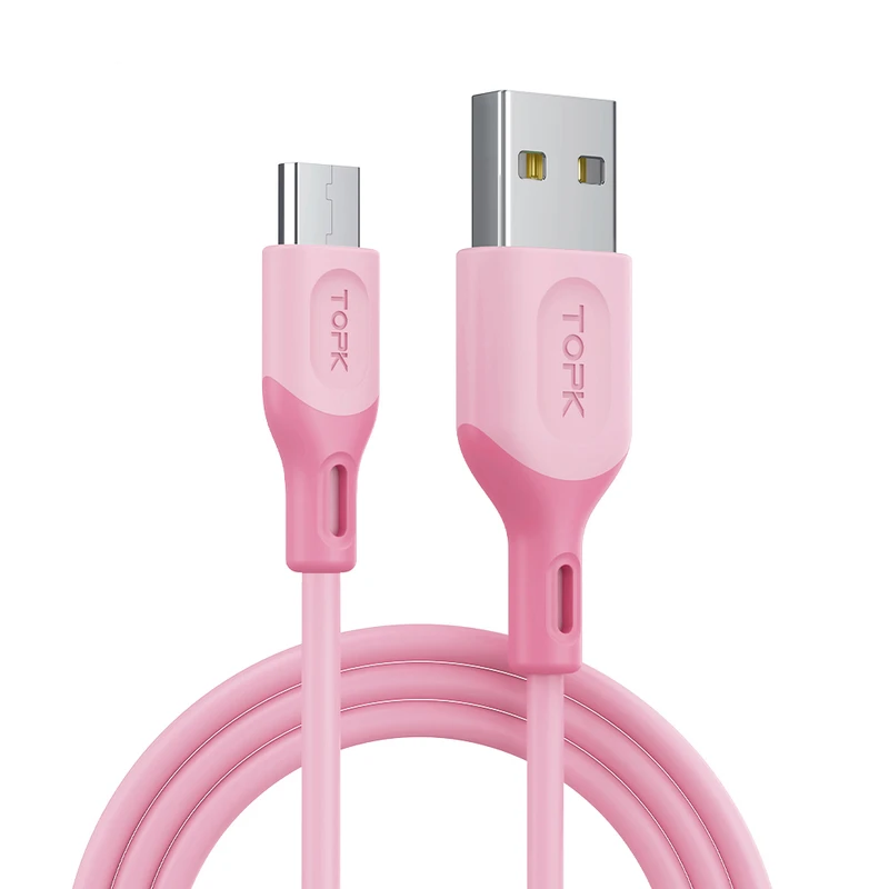 کابل تبدیل USB به microUSB تاپکی مدل AN84-Fast طول 1 متر