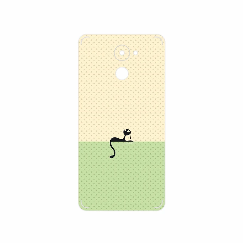 برچسب پوششی ماهوت مدل Minimal Internet Cat Icon مناسب برای گوشی موبایل هوآوی Y7 Prime