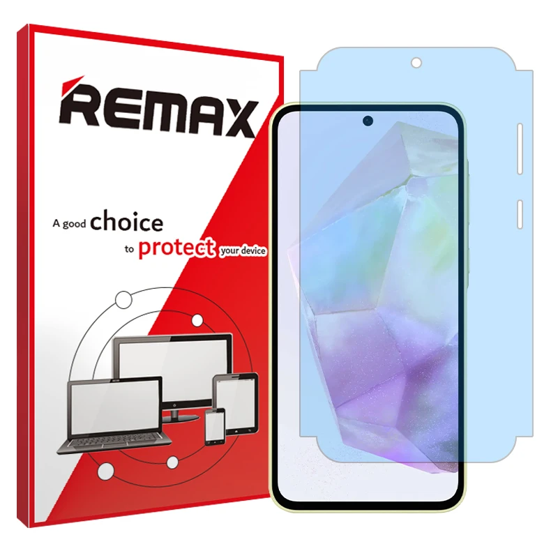 محافظ صفحه نمایش مات آنتی بلو ریمکس مدل Resistant مناسب برای گوشی موبایل سامسونگ Galaxy A35