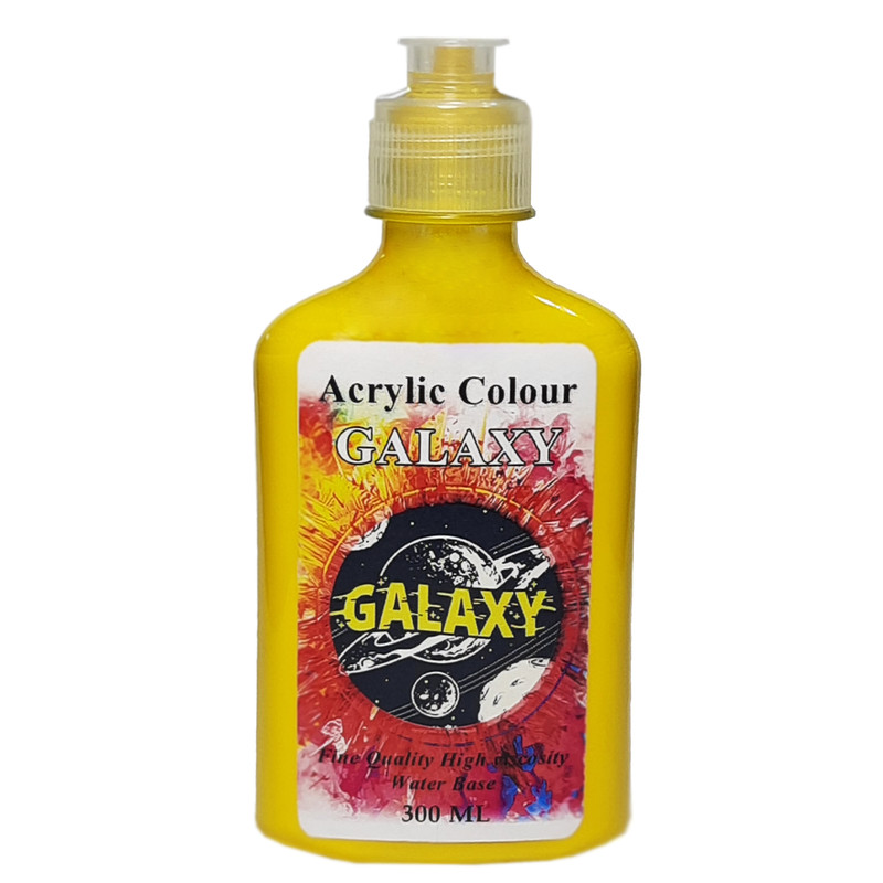 رنگ اکریلیک گلکسی مدل artist حجم 300 میلی لیتر