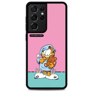 AKAM AMC-WSGS21U-GARFIELD17 Cover For Samsung Galaxy S21 Ultra