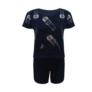 ست تی شرت آستین کوتاه و شلوارک مدل sz-45so