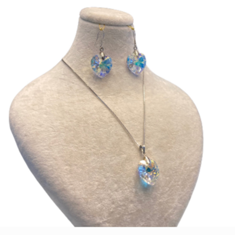 نیم ست زنانه مدل قلب