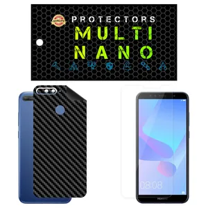Multi Nano X-SFC Screen Protector For Huawei Y6 Prime 2018 with back skin