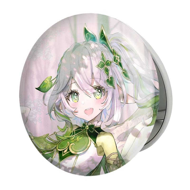 آینه جیبی خندالو طرح بازی گنشین ایمپکت Genshin Impact مدل تاشو کد 24615 