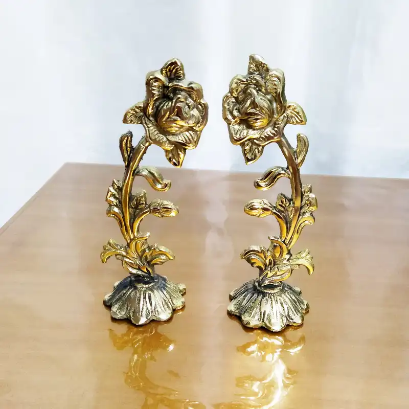 مجسمه مدل گل رز کد 21 مجموعه دو عددی