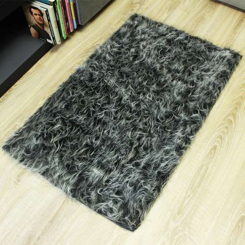 پادری شاران هوم طرح خز فانتزی مدل اسفنج دار سایز 60x100 سانتی متر