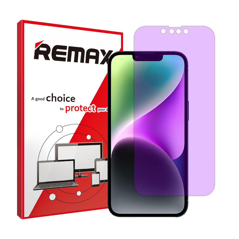 محافظ صفحه نمایش ضداشعه بنفش ریمکس مدل HyPRL مناسب برای گوشی موبایل اپل iPhone 14 Plus