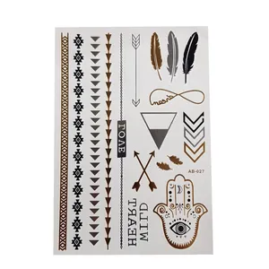 برچسب تتو موقت طلاکوب مدل mh-ema 11