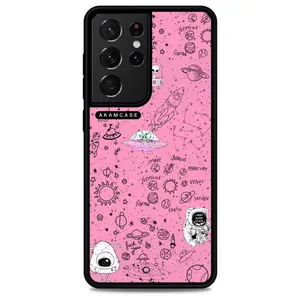 AKAM AMC-WSGS21U-PINK-6 Cover For Samsung Galaxy S21 Ultra