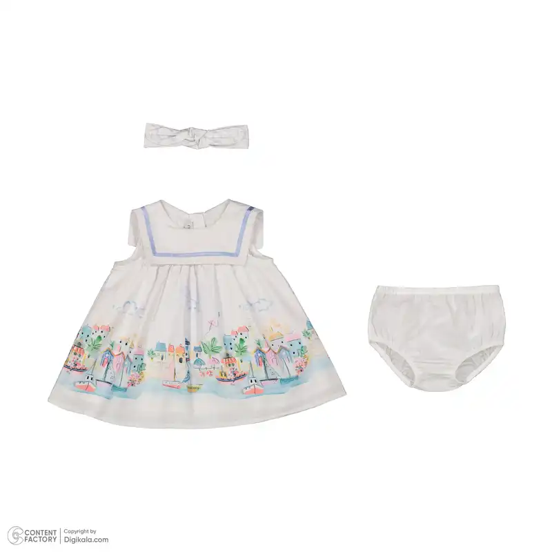 ست 3 تکه لباس نوزادی ایندیگو مدل 13125