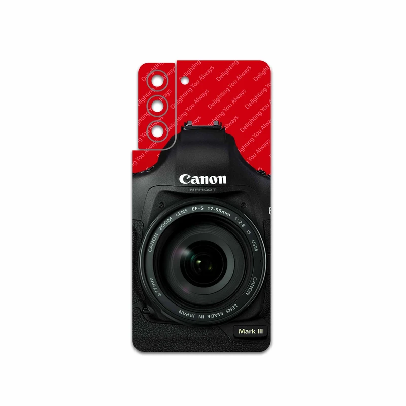 برچسب پوششی ماهوت مدل Canon-Logo مناسب برای گوشی موبایل سامسونگ Galaxy S21 5G