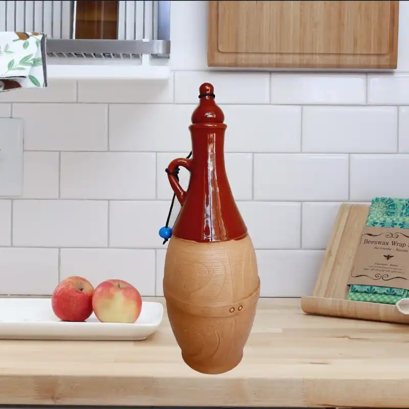 کوزه سفالی مدل بلند کد 77