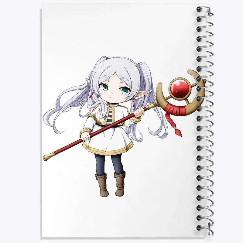 دفتر نت موسیقی 50 برگ خندالو مدل انیمه فریرن (Frieren) کد 33911