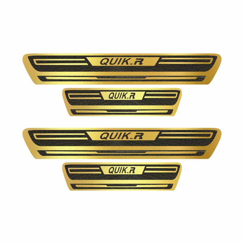 برچسب پارکابی خودرو  کد S12 مناسب برای کوییک آر بسته 4 عددی