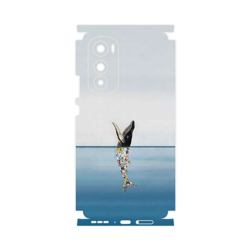 برچسب پوششی ماهوت مدل Collage of Sea Trash-FullSkin مناسب برای گوشی موبایل موتورولا Edge 30