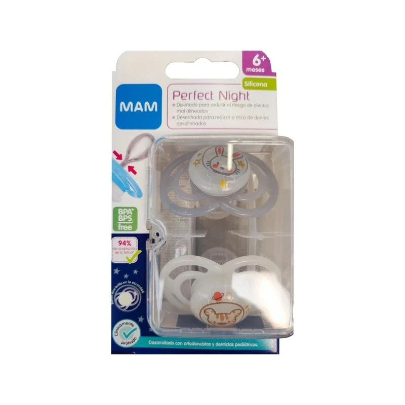 پستانک ارتودنسی مام مدل perfect Night  GPA1C7AG007.AAC