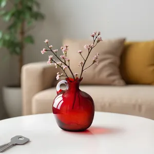 بطری شیشه ای بومی مدل انار