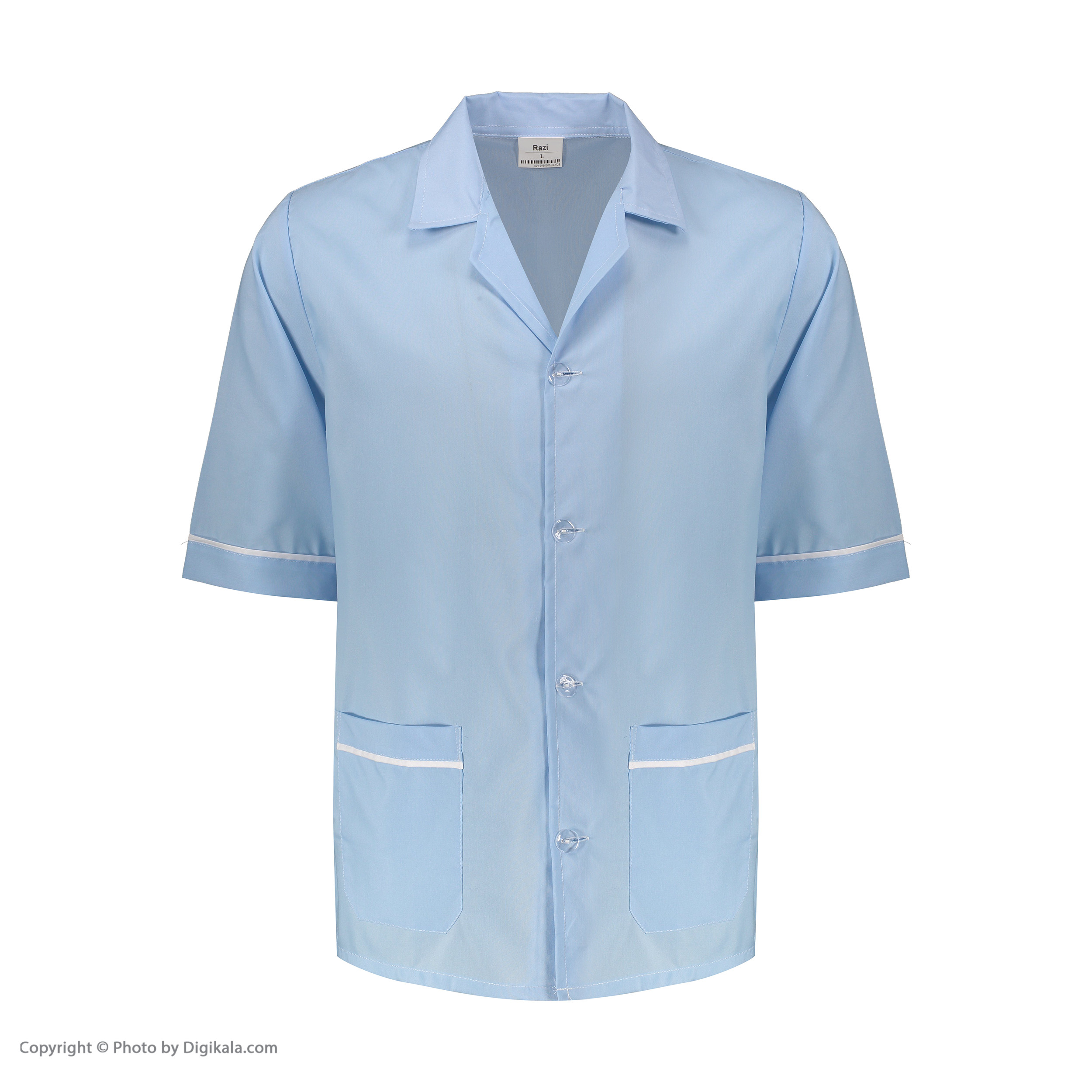 روپوش و شلوار بیمار مردانه کد razi-39601 روپوش و شلوار بیمار مردانه کد razi-39601