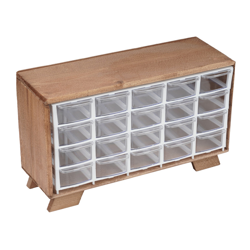 جا ادویه مدل چوبی 20 کشو K20