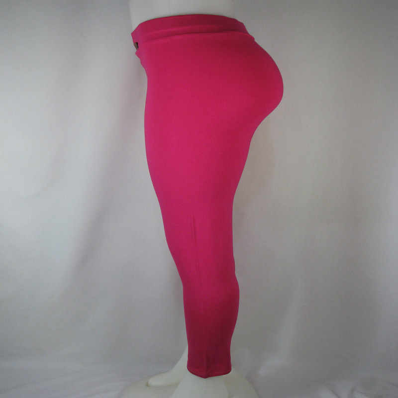 لگینگ زنانه مدل لگ پنبه رنگ سرخابی