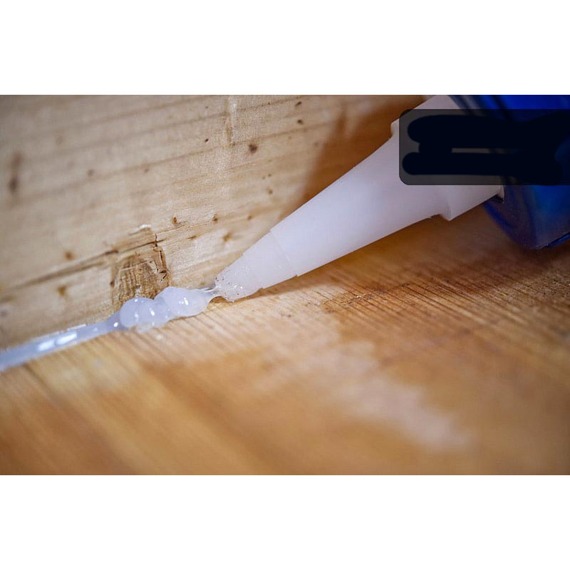 چسب آکواریوم کاسپین مدل شفاف آنتی باکتریال حجم 330 میلی لیتر به همراه دستگاه چسب