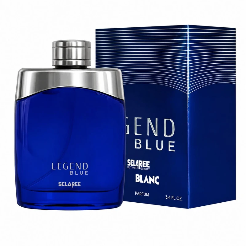 ادو پرفیوم مردانه اسکلاره مدل Legend Blue با رایحه خنک حجم 100 میلی لیتر