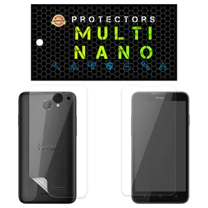 Multi Nano X-SFT Screen Protector For htc Desire 516 with back skin