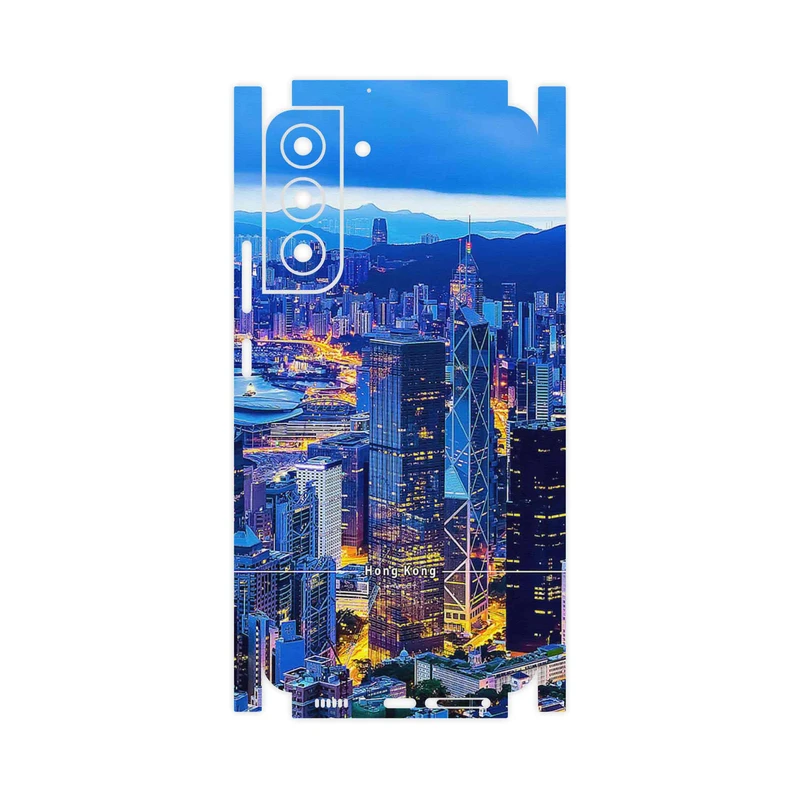 برچسب پوششی ماهوت مدل Hong Kong City-FullSkin مناسب برای گوشی موبایل سامسونگ Galaxy S22 Plus 5G