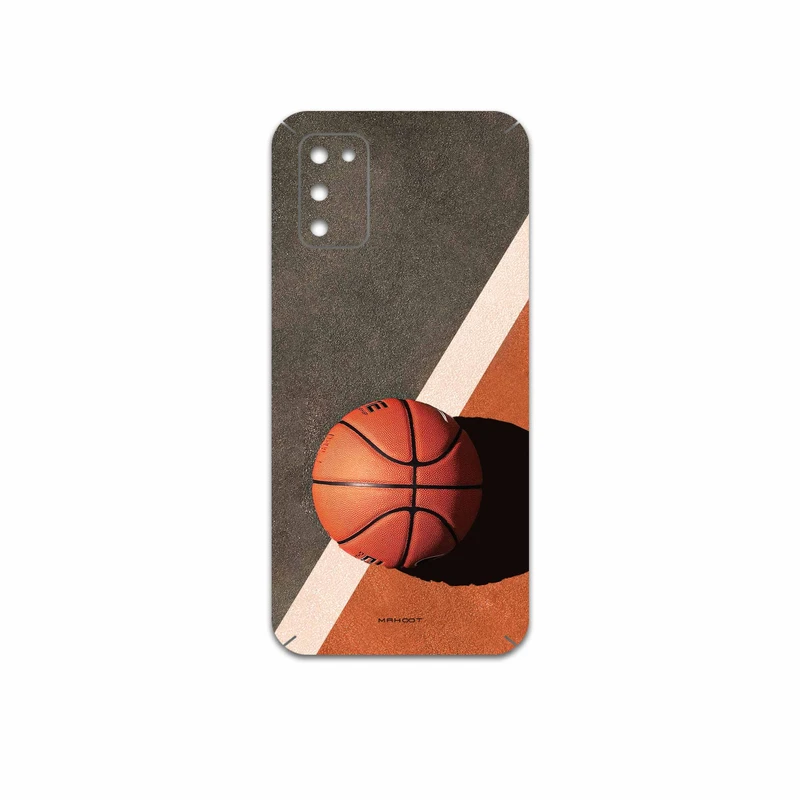برچسب پوششی ماهوت مدل Basketball مناسب برای گوشی موبایل سامسونگ Galaxy A02S