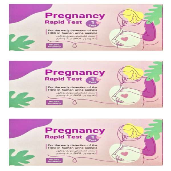 تست بارداری سنجه مدل کاستی بسته 3 عددی
