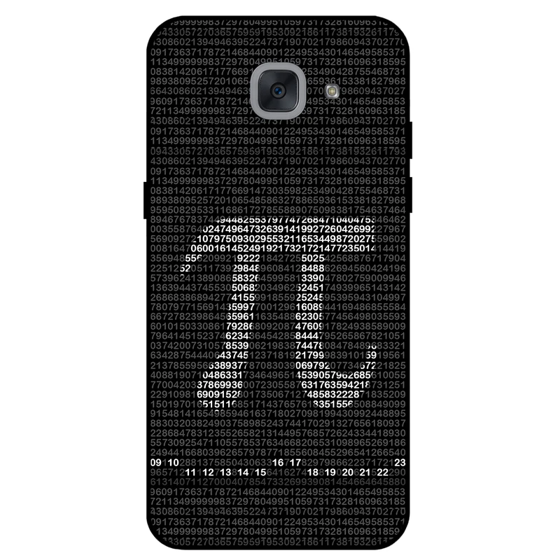 کاور مگافون طرح عدد پی مدل 7240 مناسب برای گوشی موبایل سامسونگ Galaxy J7 Max 
