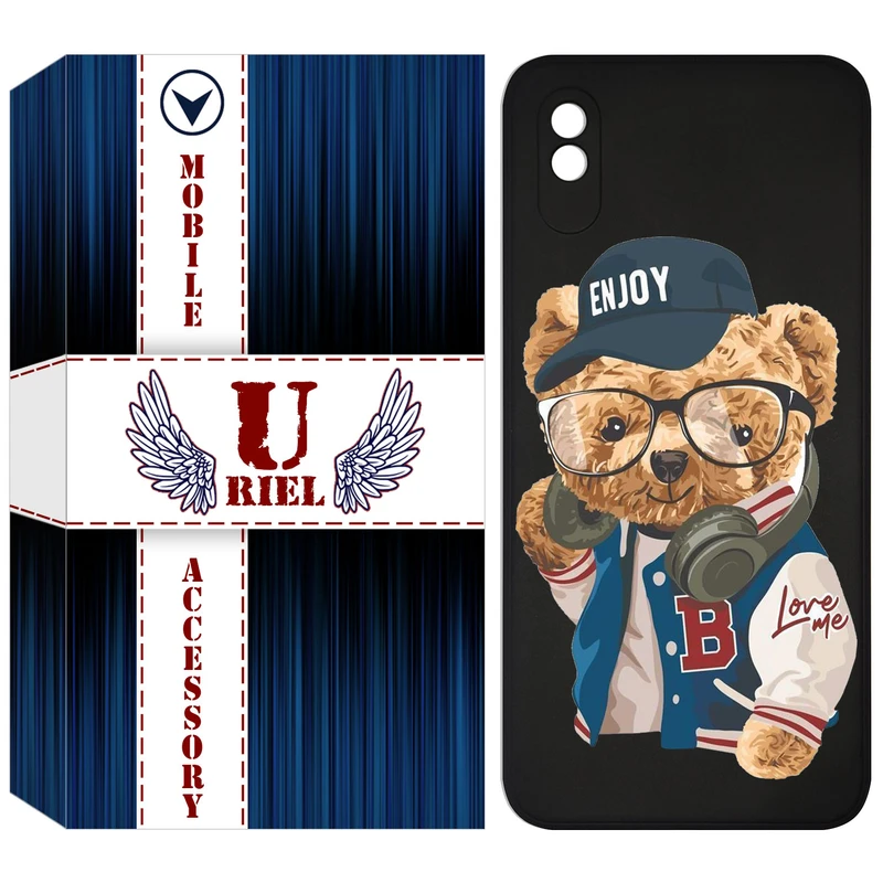 کاور یوریل مدل KSH کد 35 طرح تدی مناسب برای گوشی موبایل شیائومی Redmi 9A / Redmi 9AT