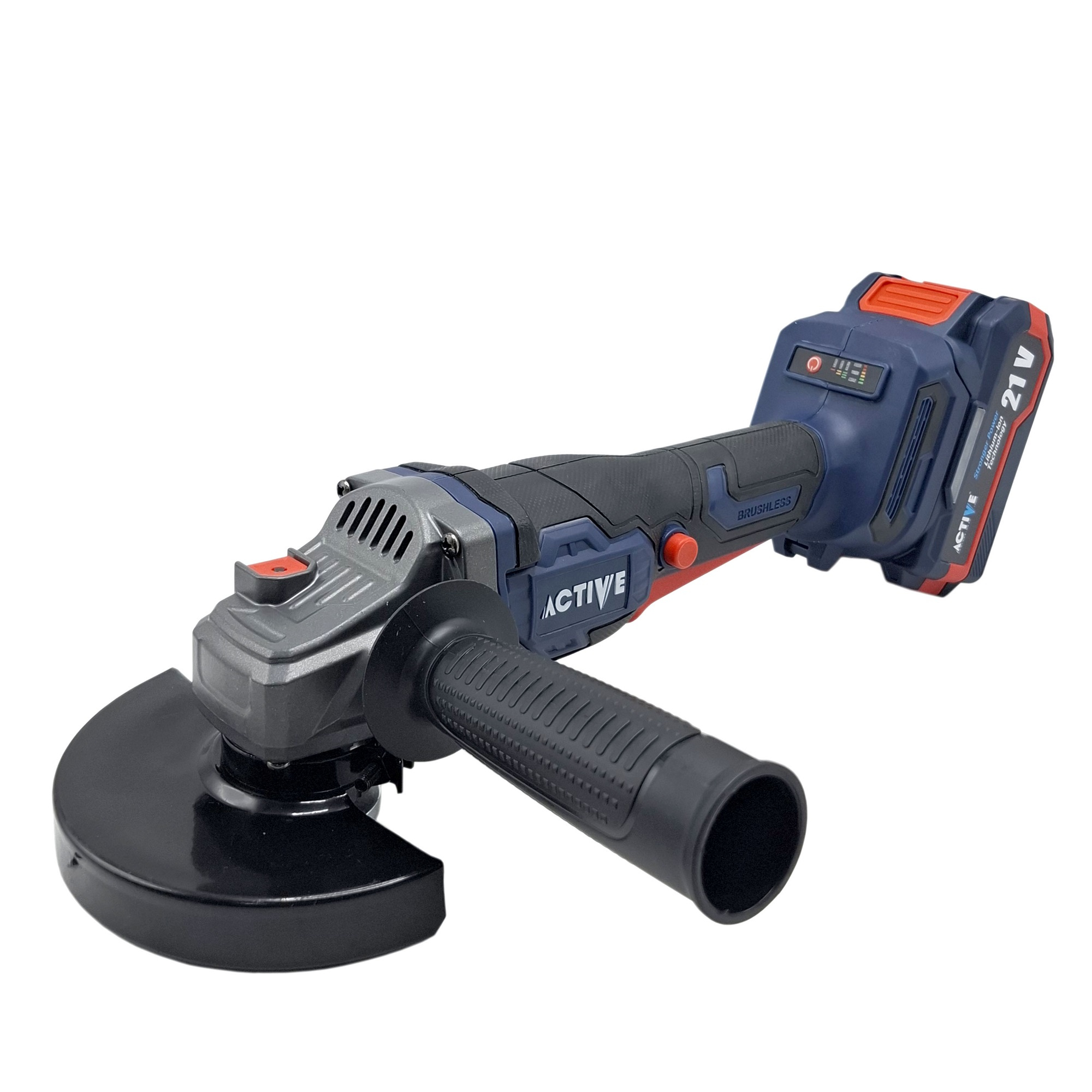 مینی فرز شارژی براشلس 115 میلی متری 21 ولت اکتیو مدل AC_7828CH