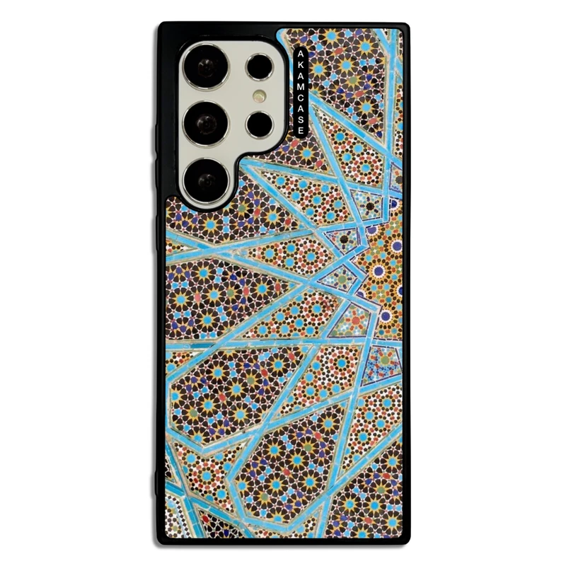 کاور آکام مدل AMC-WSGS23U-MOSAIC-27 مناسب برای گوشی موبایل سامسونگ Galaxy S23 Ultra