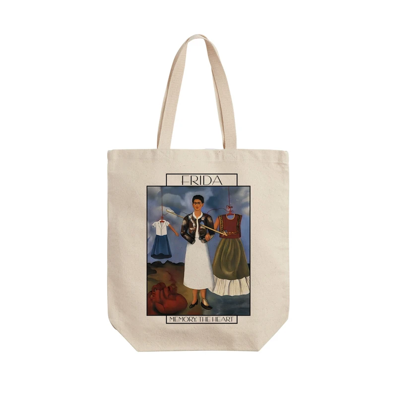 ساک خرید ترمه طراحان ایده مدل خاطرات در قلب از فریدا کد art0156 - L