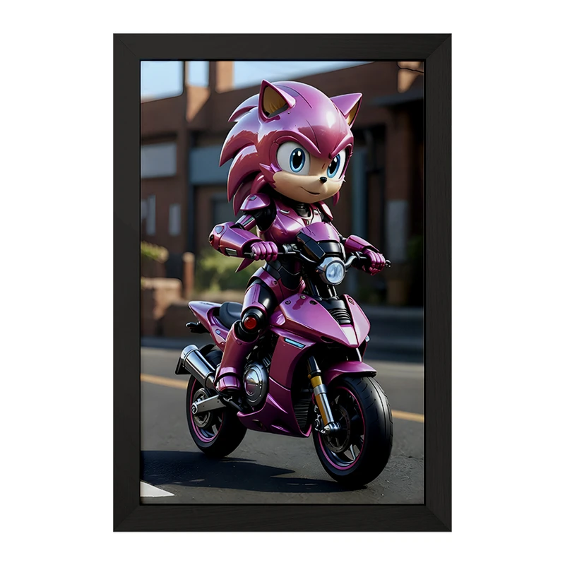 تابلو خندالو مدل سونیک (Sonic) کد F7175