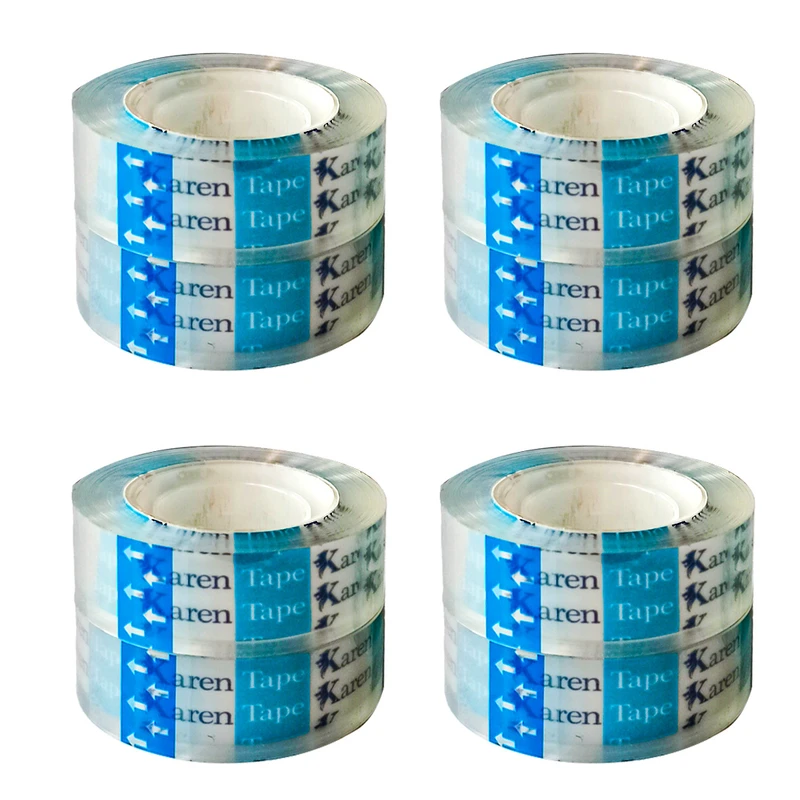 چسب نواری کارن مدل 012 عرض ۲ سانتی متر بسته 8 عددی