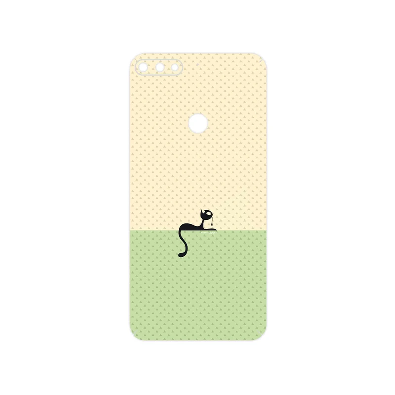 برچسب پوششی ماهوت مدل Minimal Internet Cat Icon مناسب برای گوشی موبایل آنر 7C