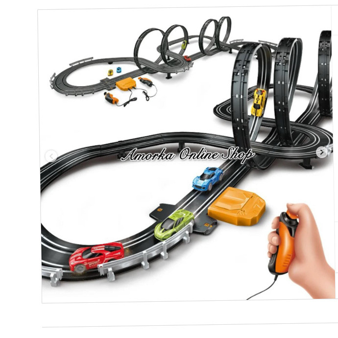 کیت ماشین بازی مدل ریسینگ سوبا طرح چهار لوپ کد A64-9A-960CM