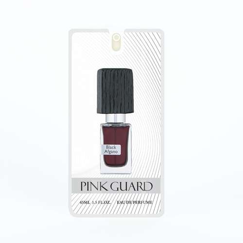 عطر جیبی مردانه پینک گارد مدل بلک افغان حجم 45 میلی لیتر