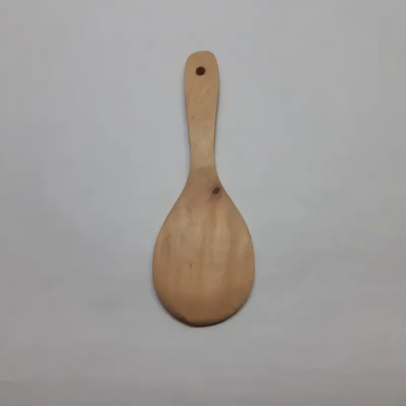 قاشق چوبی مدل بیضی کد 95